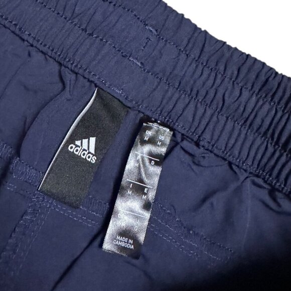 ADIDAS Splash Track Windbreaker Jogger Blue Activewear Pants Mens Medium - Picture 4 of 6